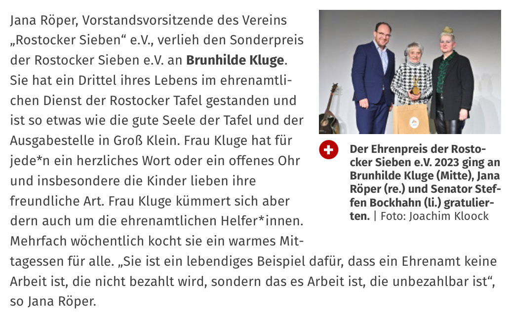 Ehrenamtspreis 2023