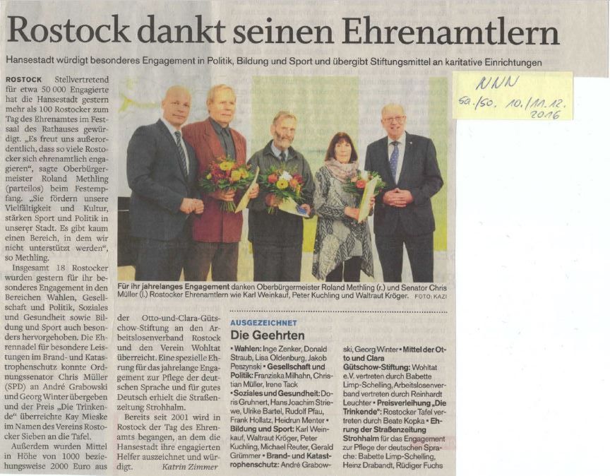Ehrenamtspreis 2016